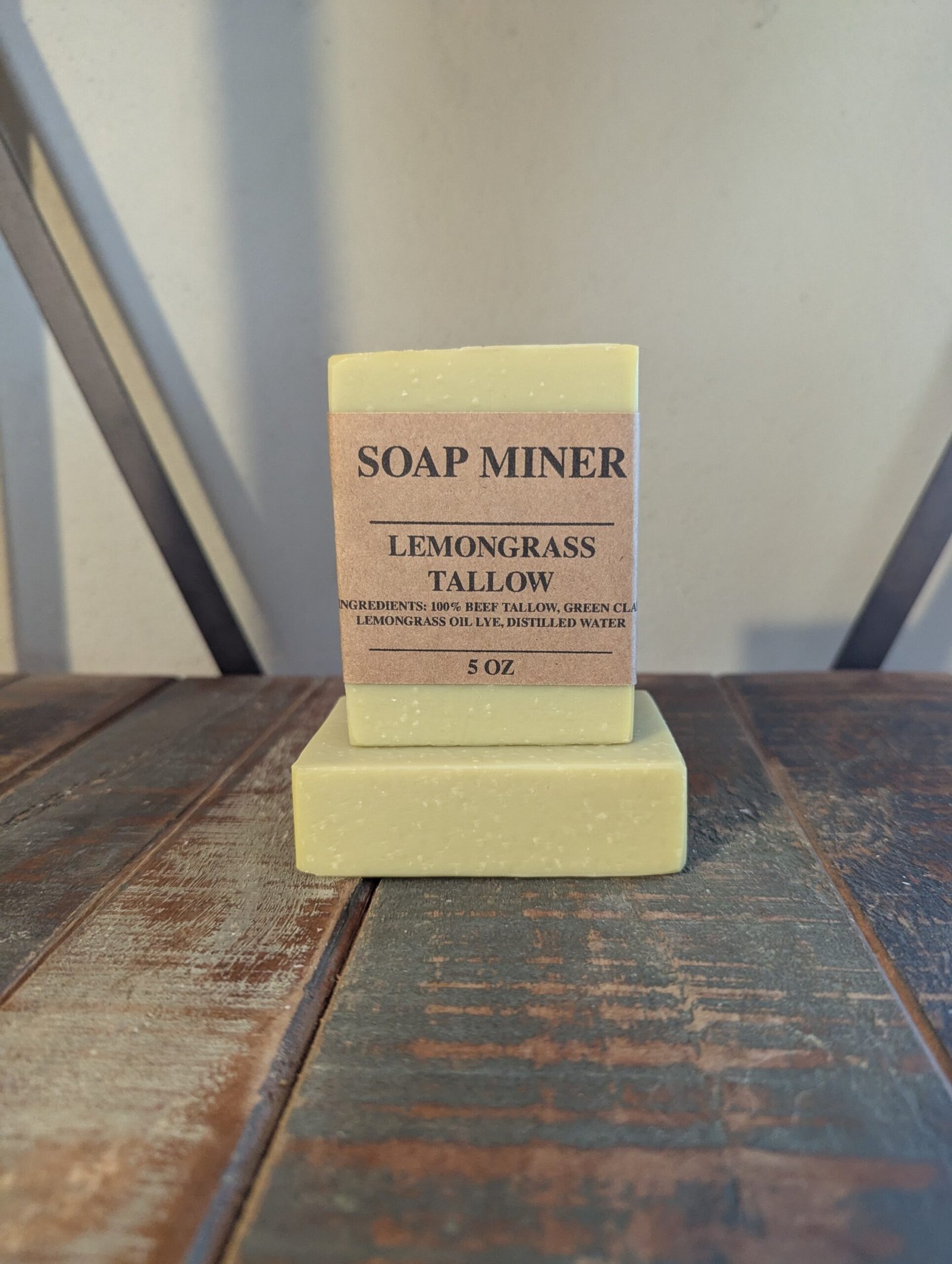 LEMONGRASS TALLOW 5 OZ BAR