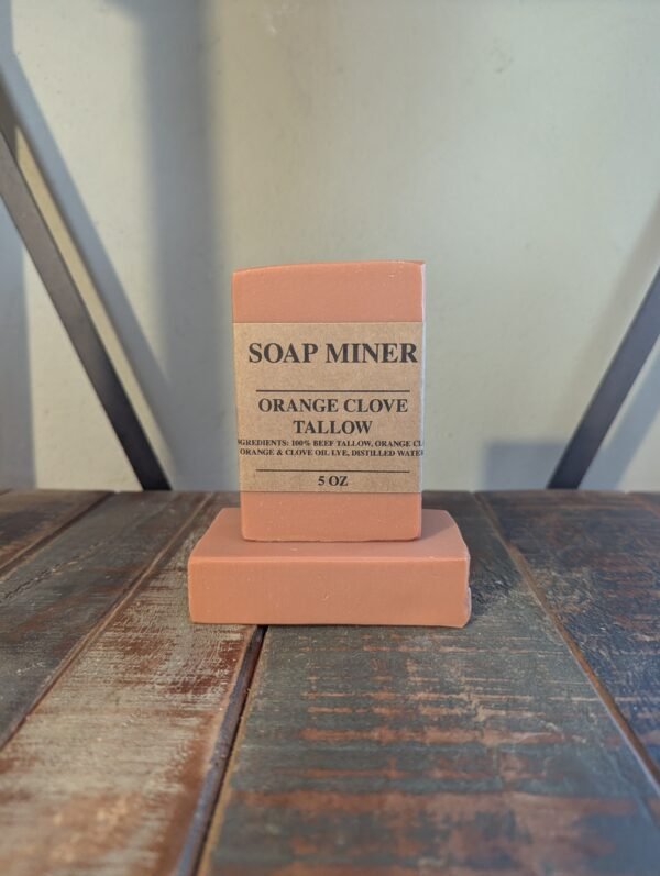 orangeclove ORANGE/CLOVE TALLOW 5 OZ BAR
