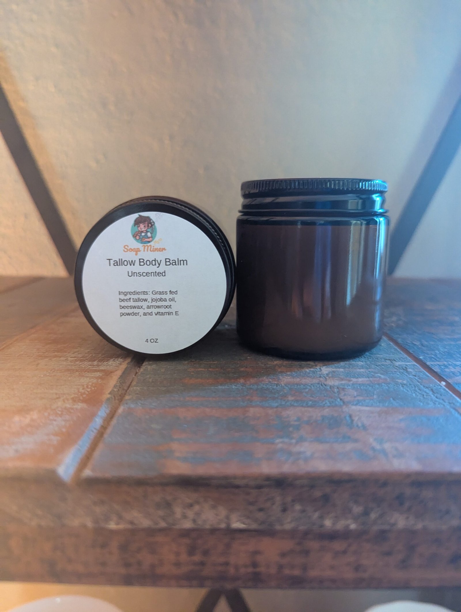 TALLOW BODY BALM 4 OZ (Unscented)