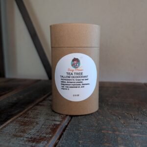 TEA TREE TALLOW DEODORANT 2.5 OZ