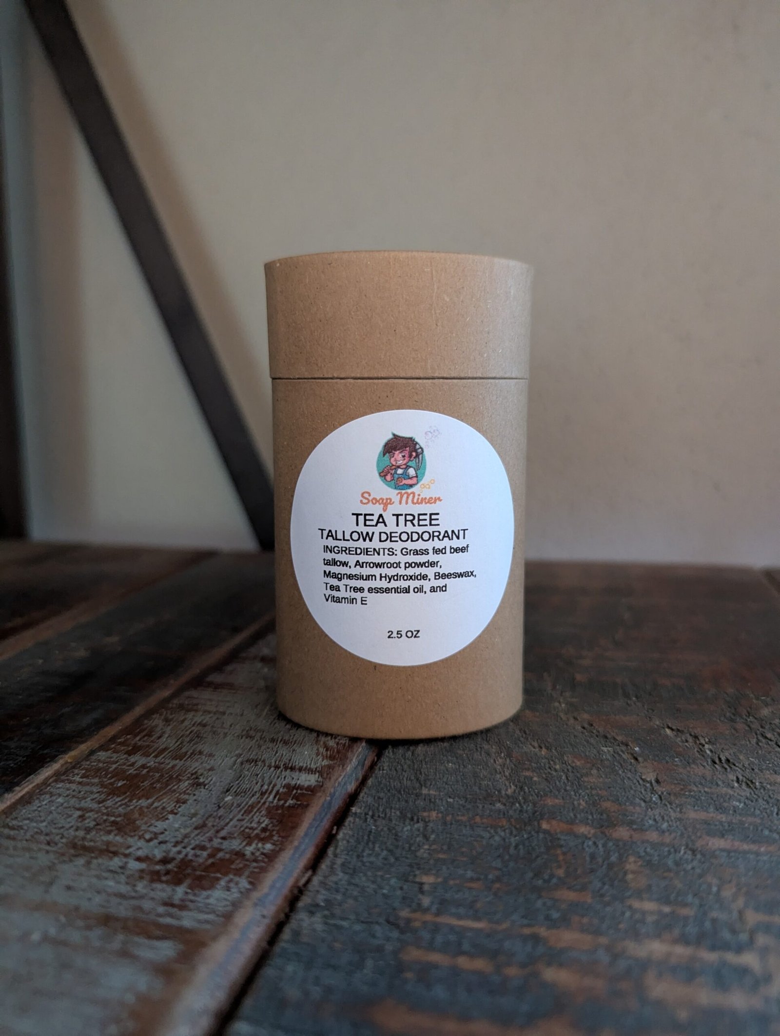 TEA TREE TALLOW DEODORANT 2.5 OZ