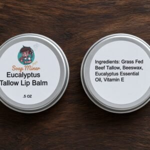 EUCALYPTUS TALLOW LIP BALM .5 OZ