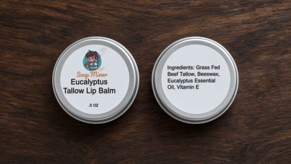 EUCALYPTUS TALLOW LIP BALM .5 OZ